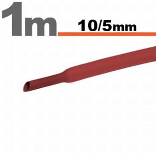 Tub termocontractibilRosu • 10 / 5 mm ǀ 11023P