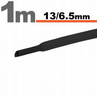 Tub termocontractibilNegru • 13 / 6,5 mm ǀ 11024F