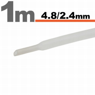 Tub TermocontractibilTransparens • 4,8 / 2,4 mm ǀ 11025T