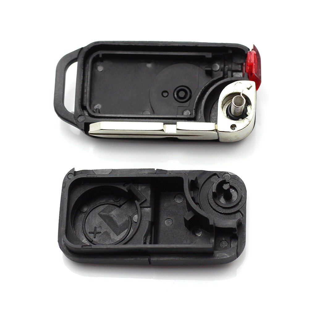 Mercedes Benz - Carcasa tip cheie briceag cu1 buton, lama 4 "piste" ǀ CC063 - imagine 2