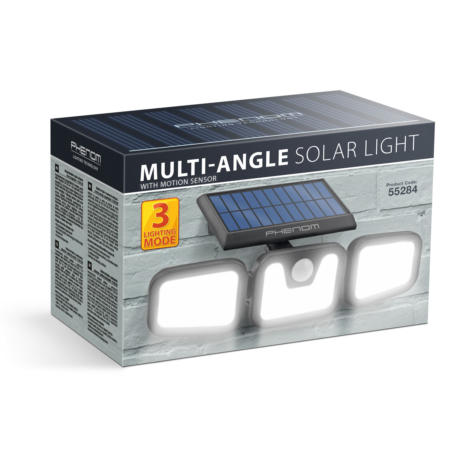 Reflector solar rotativ cu senzor de miscare - 3 LED-uri COB ǀ 55284 - imagine 5