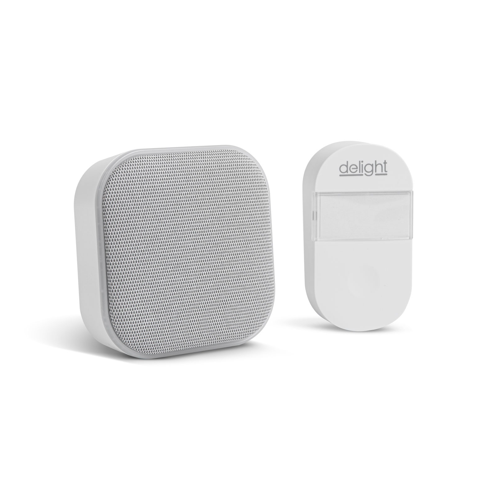 Sonerie wireless 2 in 1 si lumina de noapte - Kinetic - alb ǀ 55346WH