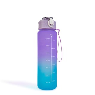 Sticla sport – 750 ml – opaca – degrade albastru-mov ǀ 57220